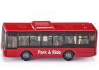 Diecast 1:55 Scale Germany SIKU Red Toy City Bus