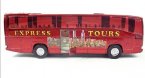 Kids Red Pull-back Function Express Tour Bus Toy