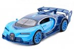 Red / Yellow / Blue Kids 1:32 Diecast Bugatti GT Toy