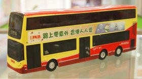 Full Functions Red R/C Hong Kong Double-deck Bus Toy