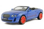 Blue / White 1:24 Scale Diecast Bentley Continental ISR Model