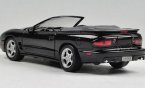 Black 1:24 Scale Welly Diecast Pontiac Firebird Model