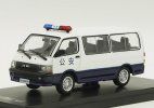 1:43 Scale White Police Diecast Jinbei Hiace Van Model