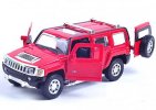 Black / Yellow / Silver / Red 1:32 Kids Diecast Hummer H3 Toy