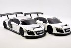 Kids 1:24 Scale White / Silver R/C Audi R8 LMS Toy