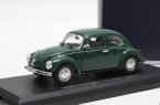 1:43 Scale Green Norev Diecast 1972 VW Beetle Model
