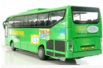 Kids Green Pull-Back Function 1:50 Scale Die-cast Tour Bus Toy