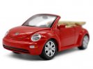 Red 1:25 Scale Maisto Diecast VW New Beetle Cabriolet Model