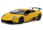Yellow / Orange 1:24 Scale Diecast Lamborghini Murcielago Model