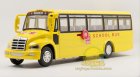 Kids Bright Yellow Chinese Style Die-Cast School Bus Toy