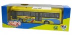Kids Pull-Back Function Yellow / Green City Bus Toy