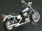 1:18 Blue Diecast Harley Davidson 2002 FXDL Dyna Low Rider Model
