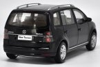 Black / Gray / Blue 1:18 Scale Diecast VW New Touran Model