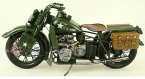 Large Scale Army Green 1944 Harley Davidson WLA Military Model