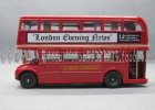 Kids Red Diecast London Double-Decker Bus Toy