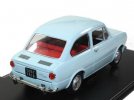 1:24 Scale Blue Whitebox Diecast 1964 Fiat 850 Super Model