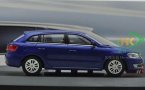White / Blue 1:43 Scale 2013 Diecast VW Gran Lavida Model