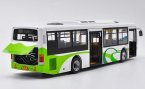 1:43 Scale White NO.528 Diecast Sunwin City Bus Model