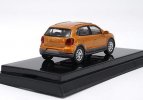 Orange 1:64 Scale Diecast VW Cross Polo Model