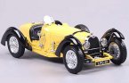 Bburago Yellow 1:18 Scale Diecast Bugatti Type 59 Model