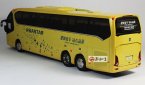 Yellow / Blue 1:42 Scale Diecast Asiastar Bus Model