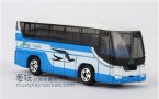 Mini Scale White-Blue TOMY ISUZU GALA JR BUS TOHOKU Tour Bus