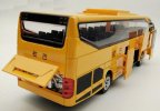 Yellow Kids Pull-Back Function Die-Cast School Bus Toy