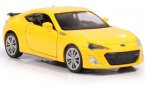 Blue / Black / Yellow Kids 1:36 Scale Diecast Subaru BRZ Toy