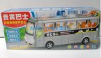Large Scale Gray Electric Single-decker City Bus Toy