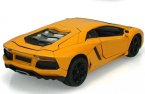 Black / Yellow / Orange 1:24 Lamborghini Aventador Model