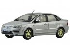 1:18 Scale Silver Diecast Ford Focus Model
