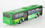 Green 1:42 Scale Die-Cast YuTong Bus Model