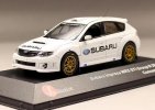 White 1:43 Scale Diecast Subaru Impreza WRX STI Group N Model