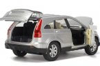 Red / Black / White / Silver Kids 1:32 Diecast Honda CR-V Toy