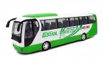 Kids Green / Blue Full Functions Plastics R/C Coach Bus Toy