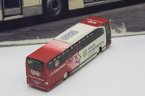 Red-White 1:87 Plastics Mercedes-Benz TRAVEGO Bus Model