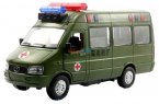 Army Green 1:32 Scale Iveco Military Ambulance Bus Toy