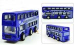 Red / Blue / Yellow /Purple Mini Kids Die-Cast Double Decker Bus