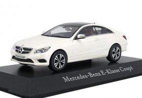 1:43 Scale White Diecast Mercedes Benz E-Class Coupe Model