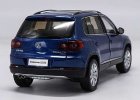 1:18 Scale Blue / Black / White Diecast 2010 VW Tiguan Model