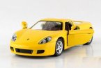 1:36 Red / Blue / Black / Yellow Diecast Porsche Carrera GT Toy