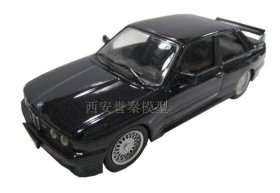 Black 1:43 Scale IXO Diecast BMW M3 Model