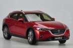 Red 1:18 Scale Diecast Mazda CX-4 Model