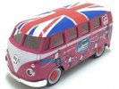 Kids Green / Blue / Pink Diecast 1962 VW T1 Bus Toy