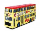 Kid Diecast Hong Kong Leyland Victory MK2 Double Decker Bus Toy