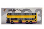 Yellow HK Alexander Dennis E500 Diecast Double Decker Bus Toy
