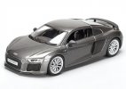 Blue / Gray 1:24 Scale Maisto Diecast Audi R8 V10 Plus Model