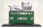 Green 1:87 Scale Atlas 6th Generation HKT 1986 Tram Model
