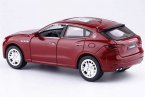 Red / Blue / Black Kids 1:32 Diecast Maserati Levante Toy