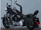 Black Handmade Large Scale Tinplate 1948 Harley Davidson
